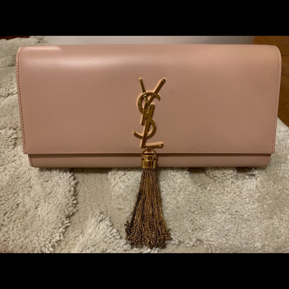 Ysl cassandre tassel clutch